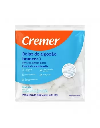 ALGODAO BOLAS 50G CREMER