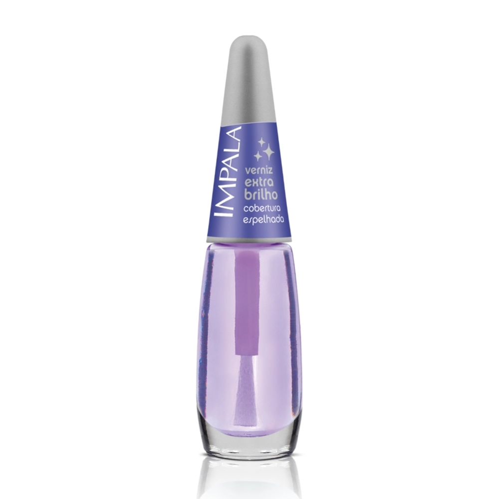 ESMALTE IMPALA VERNIZ EXTRA BRILHO COB. ESPELHADA MUNDIAL | RIOMED