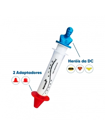 SERINGA NASAL NOSEWASH + CASE SUPERMAN 10ML AGPMED