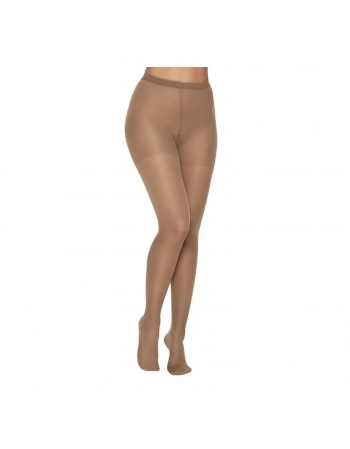 MEIA CALÇA 18/21 MÉDIA COMPRESSÃO COM PONTEIRA GG NATURAL ATTIVA