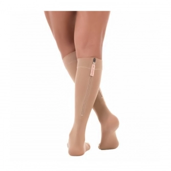 MEIA 3/4 20/30 COMFORT SEM PONTEIRA G1 ZIP VENOSAN