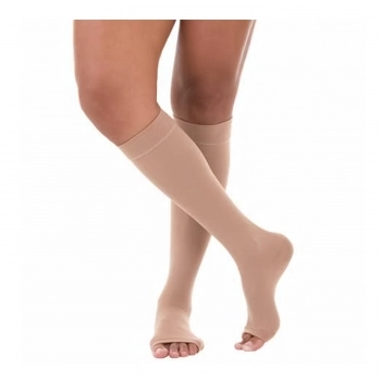 MEIA 3/4 20/30 COMFORTLINE COTTON SEM PONTEIRA M3 VENOSAN