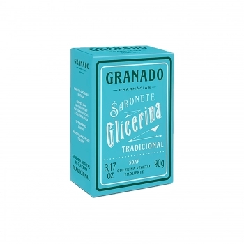 SABONETE BARRA GLICERINA TRADICIONAL 90G GRANADO