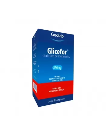 GLICEFOR 850MG 30COMP GEOLAB