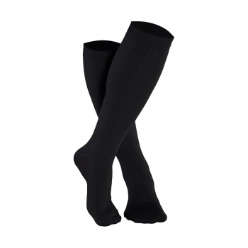MEIA 3/4 20/30 ACTITUD MASCULINA COM PONTEIRA G 192 PRETA SIGVARIS