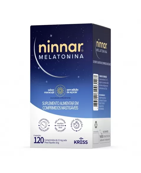 NINNAR MELATONINA 120COMP KRESS