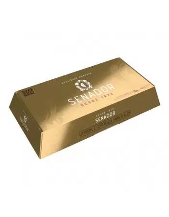 ESTOJO SENADOR GOLD 3 SABONETES 130G + SABONETEIRA MEMPHIS