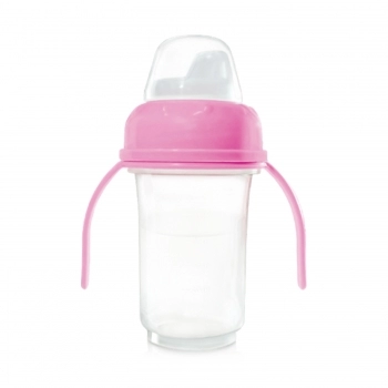 COPO MAMÃETUBE 2 EM 1 ROSA 120ML JOHNPETTER