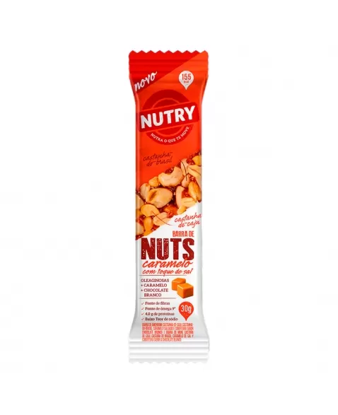 NUTRY NUTS CARAMELO COM SAL 30G