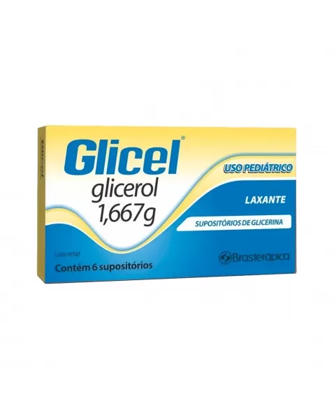 GLICEL INFANTIL 1,667G C/6 BRASTERÁPICA