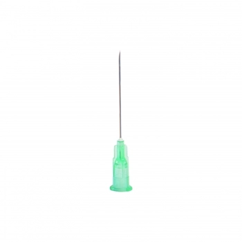 AGULHA DESCARTÁVEL 25X8,0 21G VERDE C/100 WILTEX