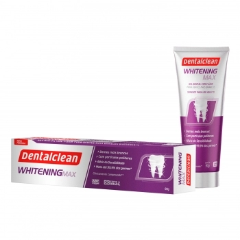 GEL DENTAL DENTALCLEAN ADULTO WHITENING MAX 90G