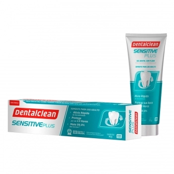 GEL DENTAL DENTALCLEAN ADULTO SENSITIVE PLUS 90G