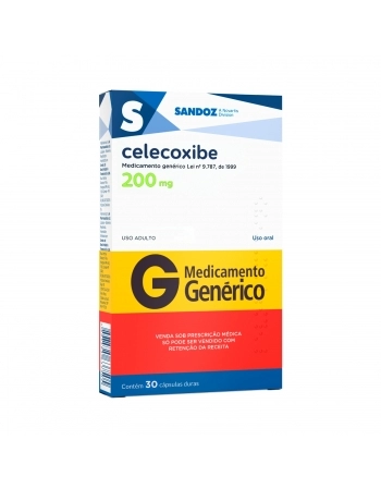 CELECOXIBE 200MG 30CAPS C1* SANDOZ