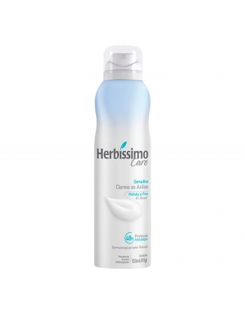 DESODORANTE AEROSSOL HERBÍSSIMO CARE SENSITIVE 150ML DANA