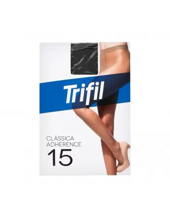 MEIA CALÇA ADHERENCE 6394 FIO15 PRETA EG TRIFIL