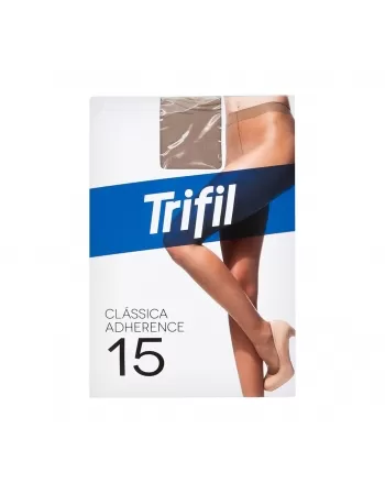 MEIA CALÇA ADHERENCE 6394 FIO15 NATURAL CLARO M TRIFIL