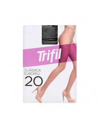 MEIA CALÇA EUROPEU 6308 FIO20 PRETA G TRIFIL