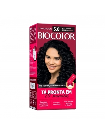 BIOCOLOR KIT 3.0 CASTANHO ESCURO