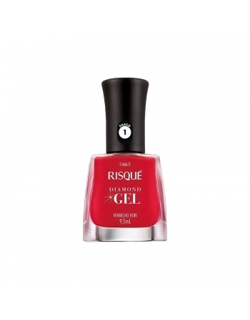 ESM.RISQUE.GEL VERMELHO RUBI 9,5ML