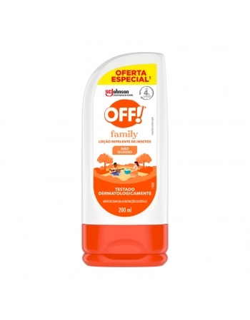 REPEL.INSETOS OFF FAMILY LOCAO 200ML OFERTA ESPECIAL