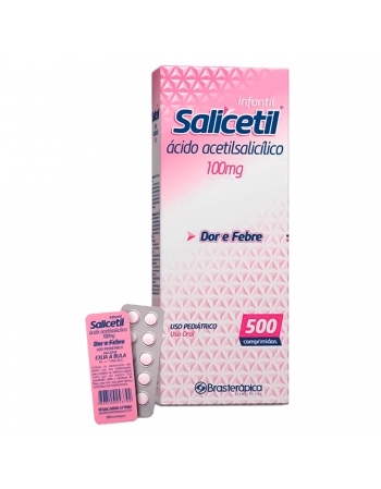 SALICETIL 100MG 50BL 10COM BRASTERÁPICA