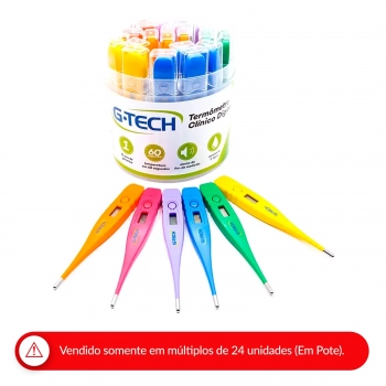 TERMÔMETRO DIGITAL TH1027 CORES SORTIDAS G-TECH