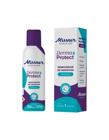 REMOVEDOR ADESIVOS DERMA PROTECT AEROSSOL 50ML MISSNER