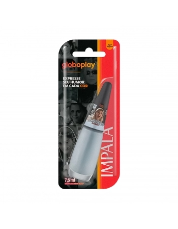 ESMALTE IMPALA ACETINADO GLOBOPLAY COMO É QUE EU VOU TER CALMA MUNDIAL