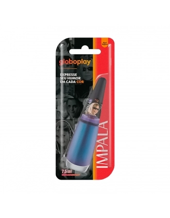 ESMALTE IMPALA ACETINADO GLOBOPLAY ALUCICRAZY MUNDIAL