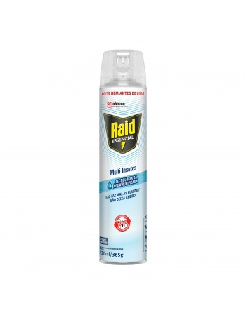 REPELENTE INSETOS RAID ESSENCIAL MULTI INSETOS SPRAY 420ML SC JOHNSON