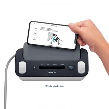 APARELHO DE PRESSÃO DIGITAL BRAÇO AUTOMÁTICO COMPLETE HEM7530T1 COM ECG OMRON