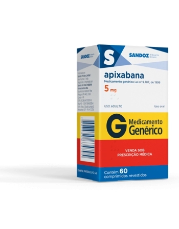 APIXABANA 5MG 60COMP SANDOZ