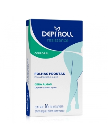 FOLHAS PRONTAS CORPORAL RESISTANCE ALGAS 8 PARES DEPIROLL