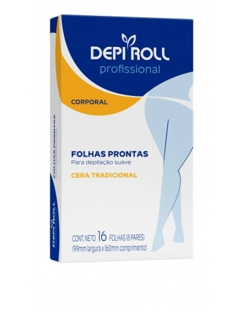 FOLHAS PRONTAS CORPORAL TRADICIONAL 8 PARES DEPIROLL