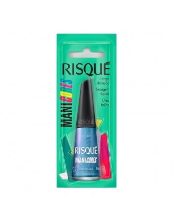 ESM.RISQUE CINTILANTE MANI CORES ESMALTERAPIA BL