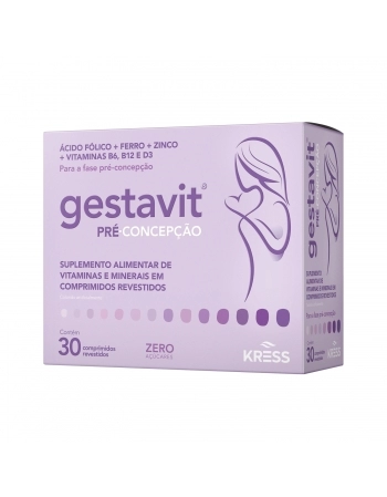 GESTAVIT PRE CONCEPCAO 30COMP KRESS