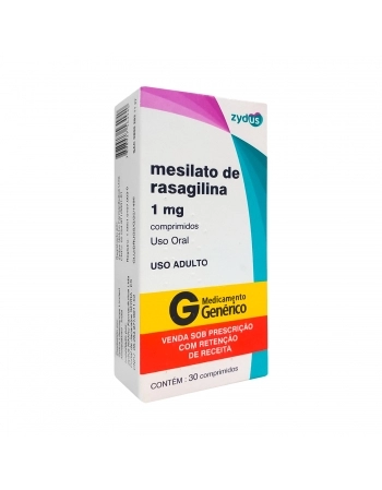 RASAGILINA 1MG 30COMP C1* ZYDUS