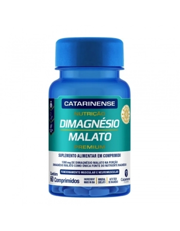 MALATO DIMAGNESIO 60COMP CATARINENSE