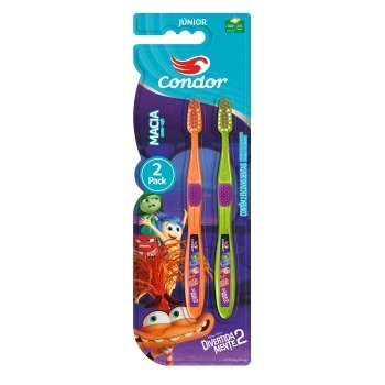 ESC.DENT.CONDOR INFANTIL DIVERTIDA MENTE C/2 MACIA