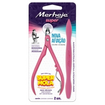 ALIC.CUTIC.+ESPATULA MERHEJE BASIC ROSA