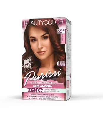 BEAUTYCOLOR PURISSI S/AMONIA 55.46 VERMELHO FATALE