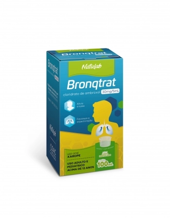 BRONQTRAT XAROPE ADULTO 30MG 100ML NATULAB