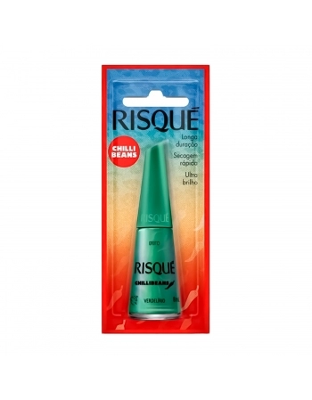 ESM.RISQUE METALICO CHILLIBEANS VERDELIRIO BL