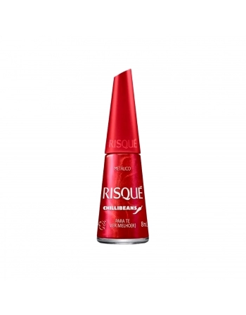 ESMALTE RISQUÉ METÁLICO CHILLIBEANS PRA TE.VERMELHO(R) COTY