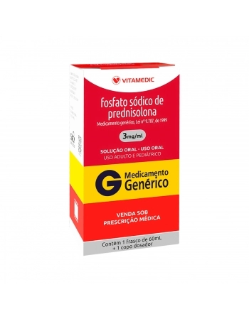 PREDNISOLONA 3MG/ML 60ML VITAMEDIC