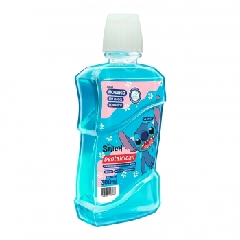 ANTISSÉPTICO BUCAL INFANTIL STITCH 300ML DENTALCLEAN