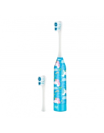 ESCOVA DENTAL ELÉTRICA INFANTIL UNICÓRNIO +1 REFIL MULTILASER