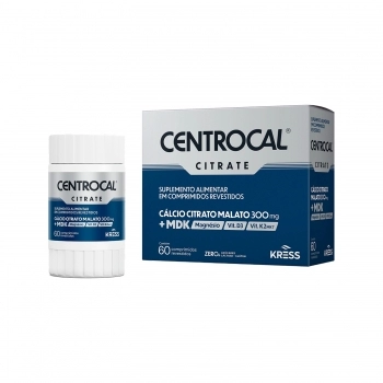 CENTROCAL CITRATE 60COMP KRESS