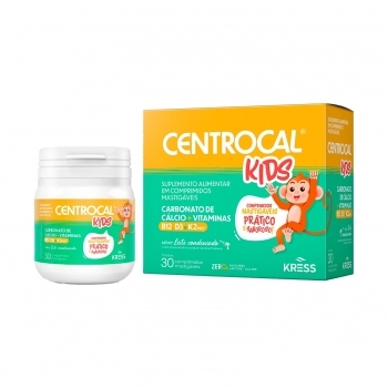 CENTROCAL KIDS LEITE CONDENSADO 30COMP KRESS